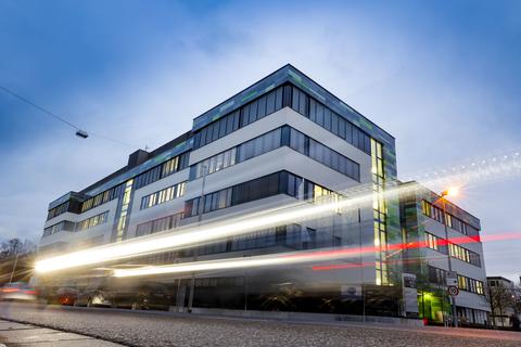Die Biontech-Zentrale in Mainz.  Foto: Sascha Kopp