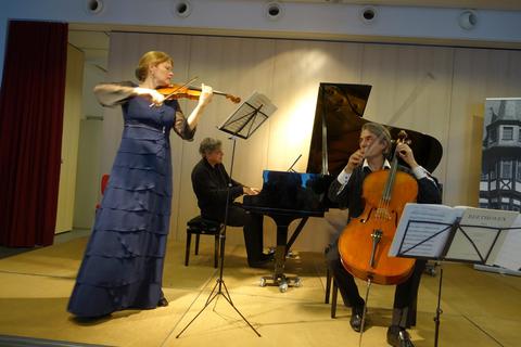 Das Mendelssohn Trio Berlin bei seinem Gastspiel in Alsfeld. Foto: Windisch-Laube