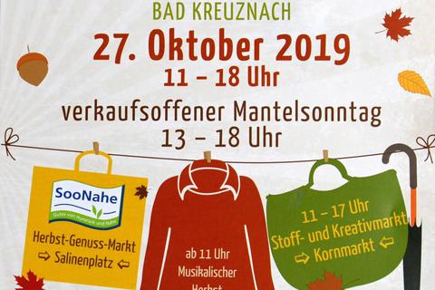 Herbstmarkt ja, Mantelsonntag nein: Das Urteil des Oberverwaltungsgerichts in Koblenz lässt eine Ladenöffnung am Sonntag in Bad Kreuznach nicht zu.