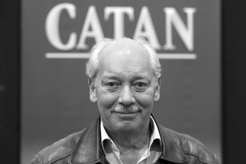 Der mittlerweile verstorbene Erfinder des Strategiespiels „Die Siedler von Catan”, Klaus Teuber. 