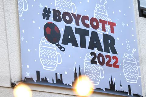 Viele Gastronomen in Wetzlar und Umgebung sind sich - so wie Kneipenbesitzer in Köln (Foto) - einig: Sie boykottieren die Fußball-WM in Katar.	