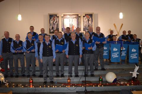 Der Alsfelder Shanty-Chor "Blaue Jungs" geht auf Mini-Tournee.  Foto: Buchhammer 