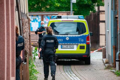 Polizeieinsatz in Steinau. Foto: Fuldemedia 