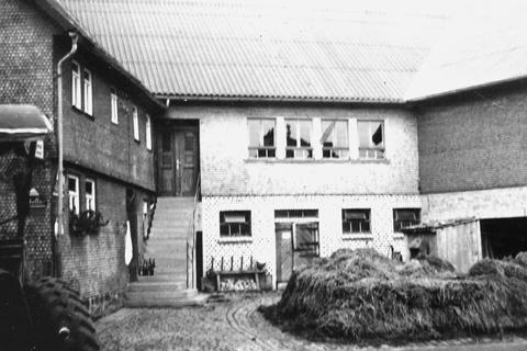Das Haus Seling zu Anfang der 1950er Jahre.  Foto: privat/Repro: Winterholler 
