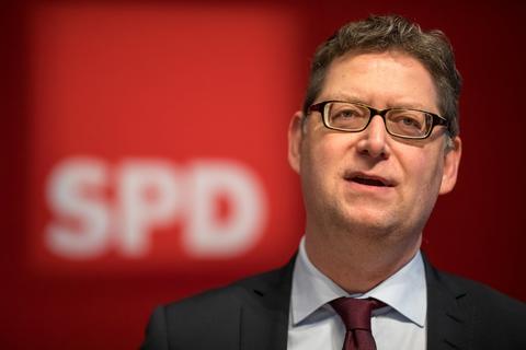 Da war er noch in der SPD aktiv: Thorsten Schäfer-Gümbel übernahm nach dem Rücktritt von Andrea Nahles kommissarisch den SPD-Bundesvorsitz gemeinsam mit Malu Dreyer und Manuela Schwesig. Foto: dpa