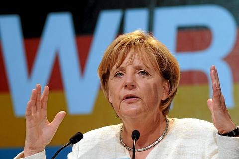 Die scheidende Bundeskanzlerin Angela Merkel. Foto: dpa