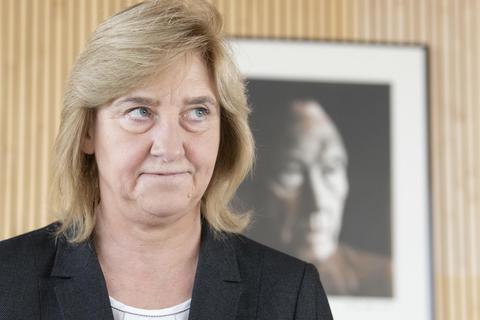 Die hessische Justizministerin Eva Kühne-Hörmann (CDU) in einer Sitzung des Rechtsausschusses im Landtag. Foto: dpa