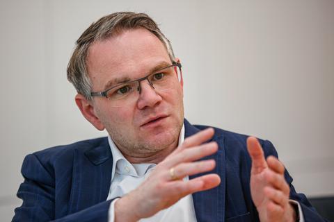 Der Vorsitzende des Untersuchungsausschusses zur Ahrflut, Martin Haller (SPD).
