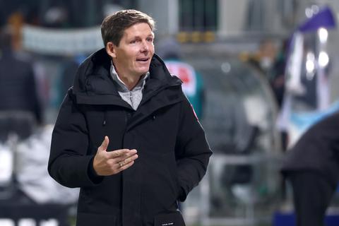 Eintracht-Trainer Oliver Glasner. Foto: dpa