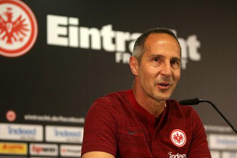 Eintracht-Frankfurt-Trainer Adi Hütter. Foto: dpa