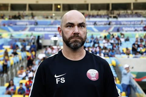 Katars Trainer Felix Sanchez dämpft die Erwartungen vor der Heim-WM.