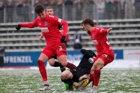 Die SG Barockstadt feierte gegen den VfR Aalen den höchsten Sieg in ihrer jungen Regionalliga-Geschichte. © Görlich